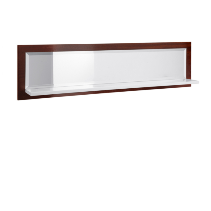 Modern style real wooden wall mirror & cupboard multifunctional furniture, model - xxl VIA VI-P1