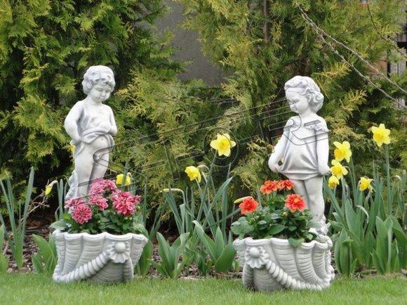 Figure flower pot plant pot decoration figure flower pots garden vases S101075