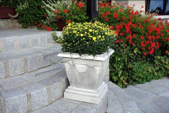 Flower vase flower box garden stone decoration decorative flower vessel XXL S104095