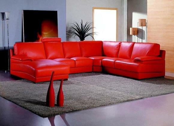 Leather Sofa Corner Sofa Upholstery Corner Seat Couch Set U Shape XXL Big