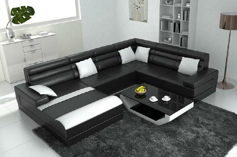 Corner Sofa Living Area XXL Big Couch Upholstery Set Corner Couches U Shape Sofas