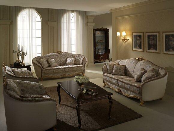 Classic 3 seater (without 2+1) living room couch/sofa Italian furniture arredoclassic