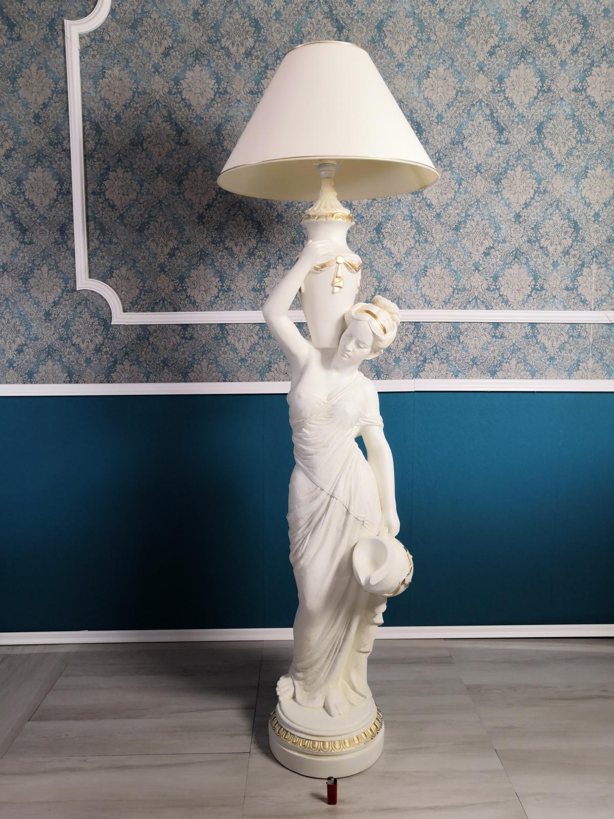 Living Room Floor Lamp Floor Lamps XXL Design Lamp Figure Sculpture New