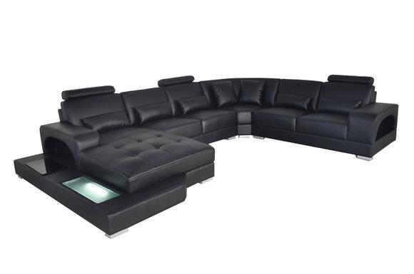 Design Leather Upholstery Seat Corner Room Sofa Corner Sofas Landscape Designer Living