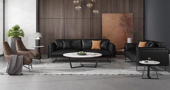 Furniture sofa couch upholstery complete set set 3 + 2 + 1 couches sofas Italy design