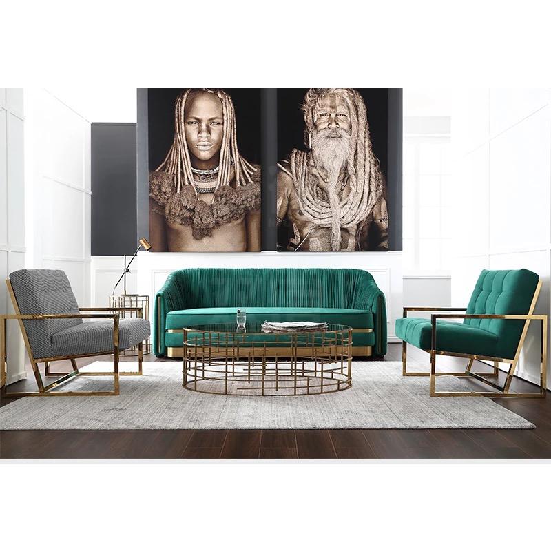 Three Seater Couch Upholstery Design Sofa Modern 3 Seat Sofas Room Furniture Green