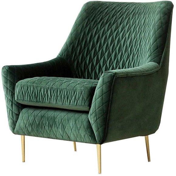 Design Lounge Club Relax Armchair Chair Upholstery Television Leather Textile Green Fabric