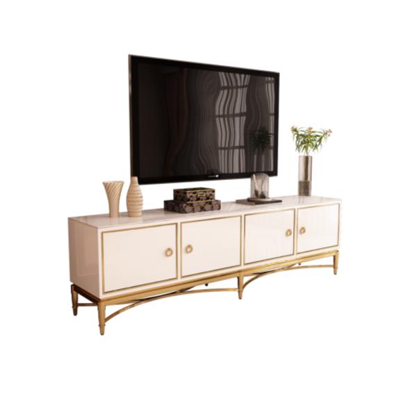 Designer RTV TV Sideboard Dresser Side Low Board Cabinet Room Shelf Luxury Living