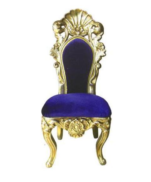 Chair throne armchair dining room designer wooden antique style baroque rococo chairs