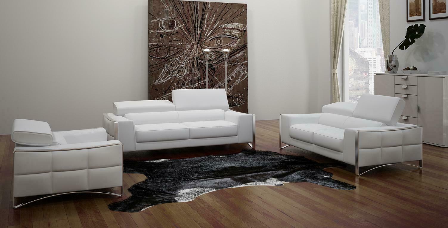 Upholstered 3-Seater sofa 210x72x100cm XXL Leather Sofas JV Furniture