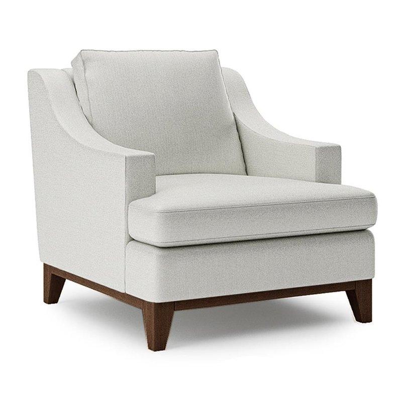 Classic Upholstered Armchair 1 Seater Sofa Couch Upholstery Back Chair Modern New