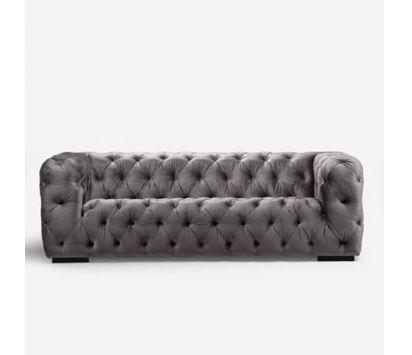 Chesterfield Sofa Couch Upholstery Fabric leather couches upholstery 4-seater Sofa