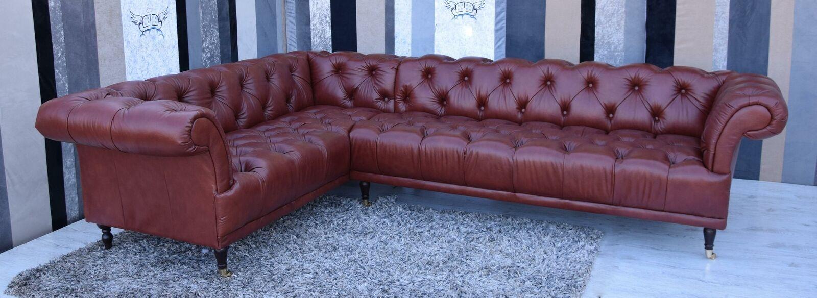 Chesterfield sofa corner couch couch seat upholstery set -made to measure possible-