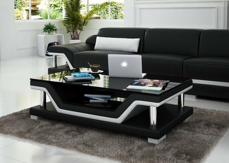 Design Glass Table Leather Couch Table Tables Glass Sofa Living Room Tables New