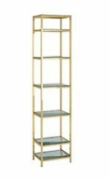 Shelf glass metal stand shelf modern design partition wall glass shelves stainless steel