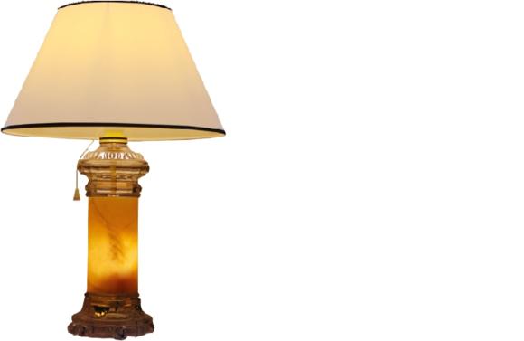 Design classic style shade decorative table lamp made of acrylic, 58cm high