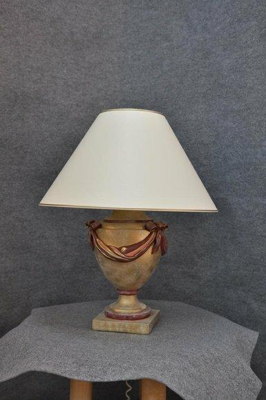 Design antique roman style stucco/acrylic material table lamp model - PG6889x600