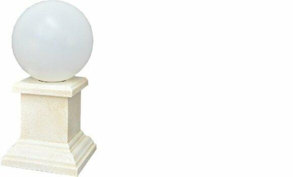 Antique style design column style round lamp made of acrylic material outdoor light