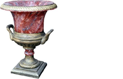 Decorative gobel vase in antique greek style made of acrylic, model - 0880, 54cm height