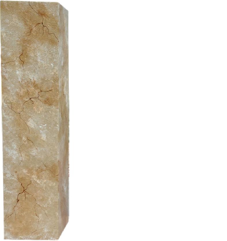 Decorative rectangular flower/floor stand in antique marble column style 75 cm height 100 cm height, model - 1097 XXL