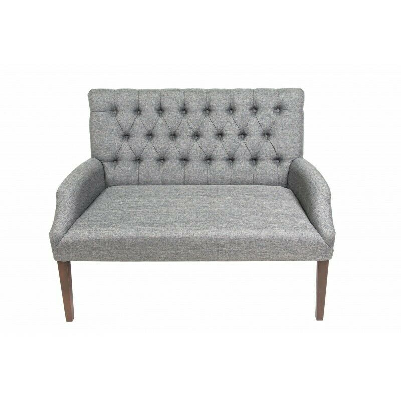 Bench Sara upholstered bench seat designer bench seating Chesterfield benches