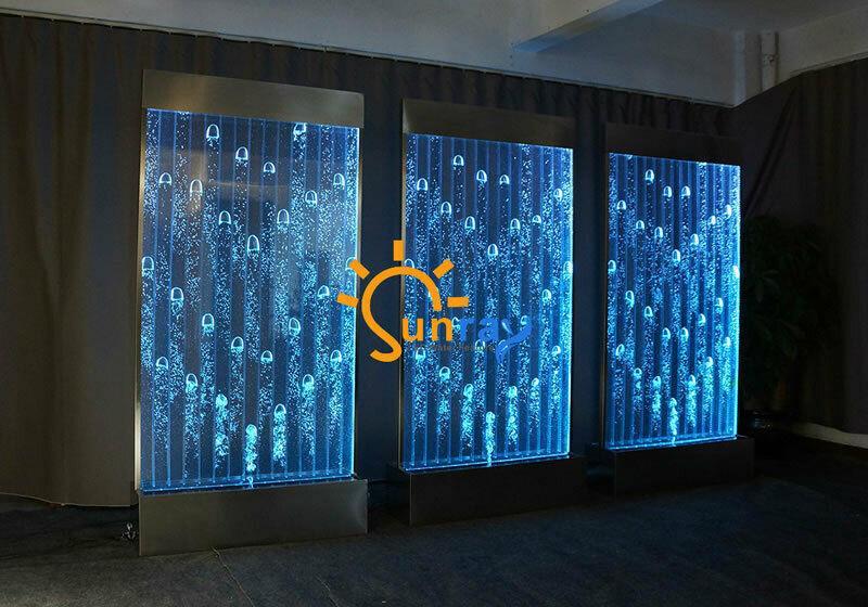 Wall panel partition wall water walls wall LED water wall design illuminated 240x240