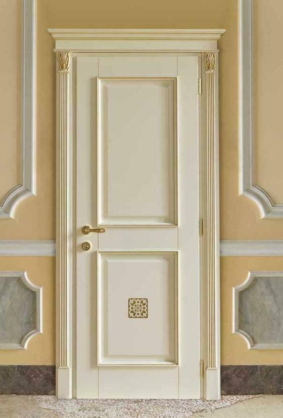 Door + Frame Interior Doors Baroque Made to Measure Classic Real Wood Doors Italy New!