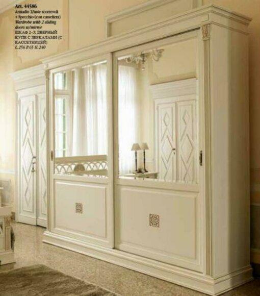 Noble closet luxury sliding doors design bedroom closets clothes Real wood new