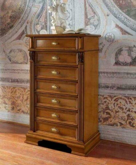 Antique Style Chest Of Drawers Tall Cabinet Chests Of Drawers Italian Style Furniture Wood New