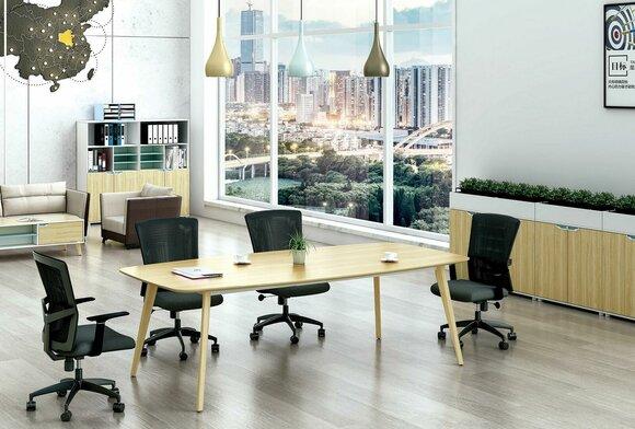 Modern office conference table tables wood design furniture meeting table new