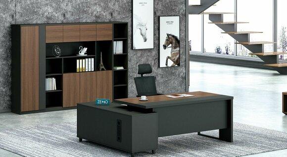 Corner desk work desk office table luxury class designer furniture tables