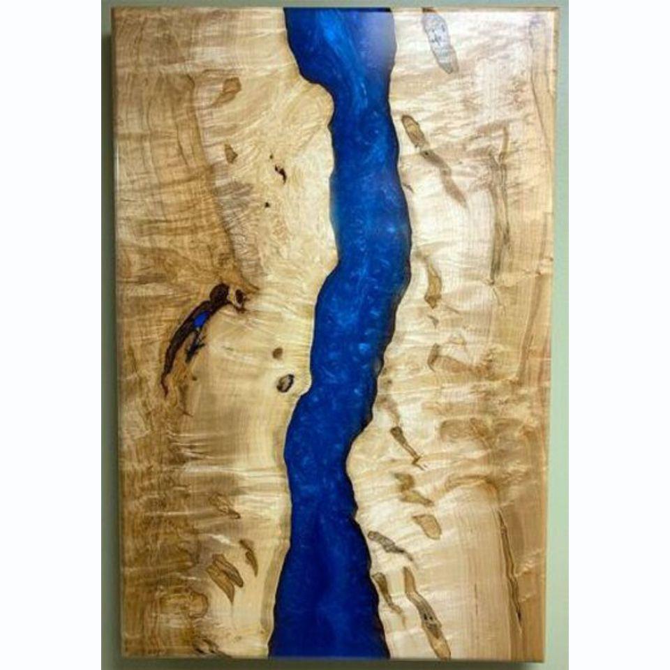 Dining Table River Table Solid Tables 220x100 River Table Epoxy Sea Waterfall