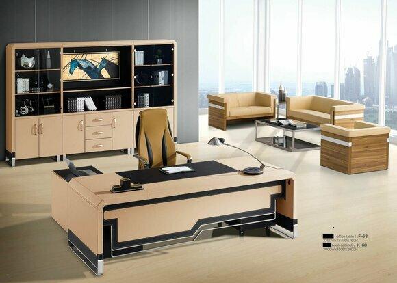 Office furniture set corner desk filing cabinet designer modern furniture table cabinet