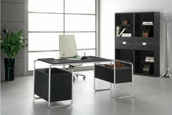 Design luxury furniture 3-piece, office set desk and 2x filing cabinet cabinets new