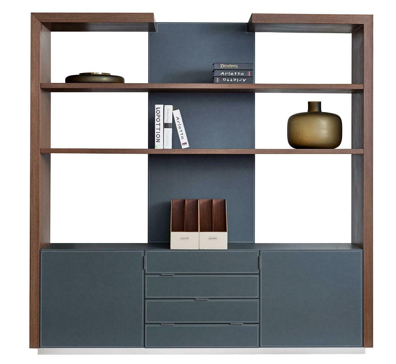 XXL office bookcase filing cabinet luxury furniture modern cabinet cabinets leather