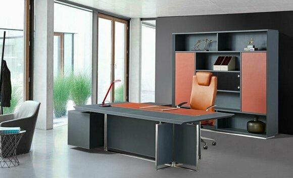 Luxury furniture office set corner desk filing cabinet table desk furnishing