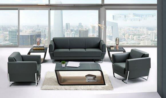 Set Sofa Set 3+1+1 Coffee Table Side Table Sofa Complete Set 5pcs Group