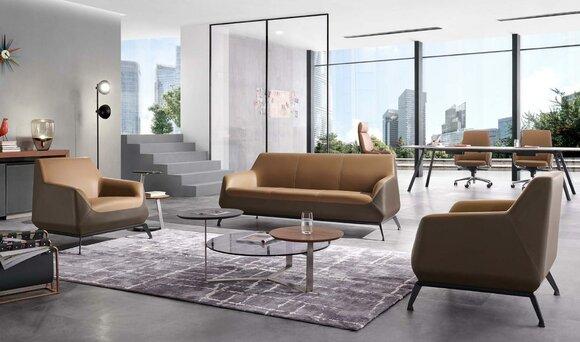 Sofa Living Room Set Sofa Set 3+1+1 Seater Coffee Table Designer Group 4pcs