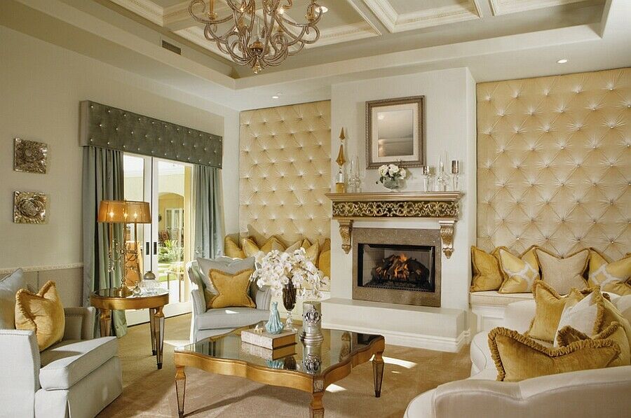 Upholstered Wall Ceiling Cladding Chesterfield Panel Upholstered Wall Custom made