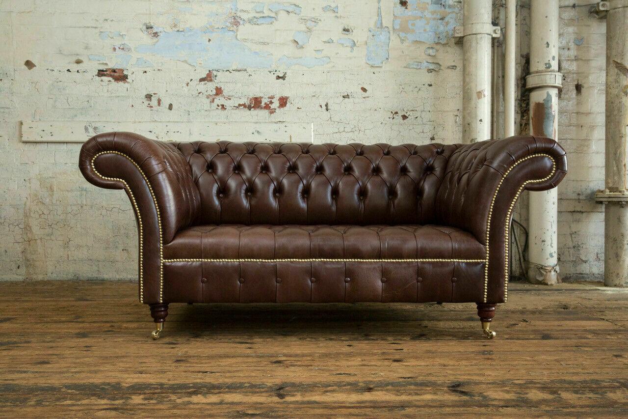 Classic Chesterfield Furniture Living Room Sofa Couch Seat Upholstery Couches Sofas