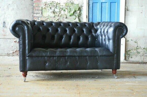 Living Room Chesterfield Classic Furniture Sofa Couch Sofas Seat Upholstery Couches