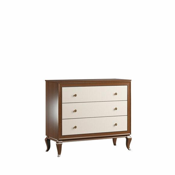 Modern style made of real wooden bedroom/living room chest of 3-sliding drawers