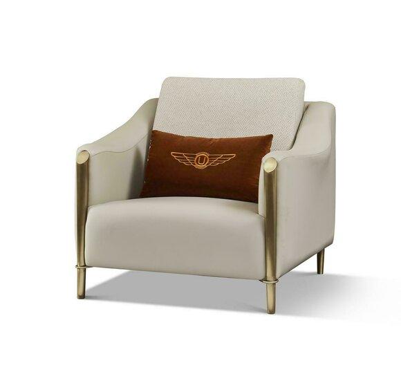 Armchair Design Chair Upholstery Fabric Textile Leather Lounge Television 1 Seater Single Seater