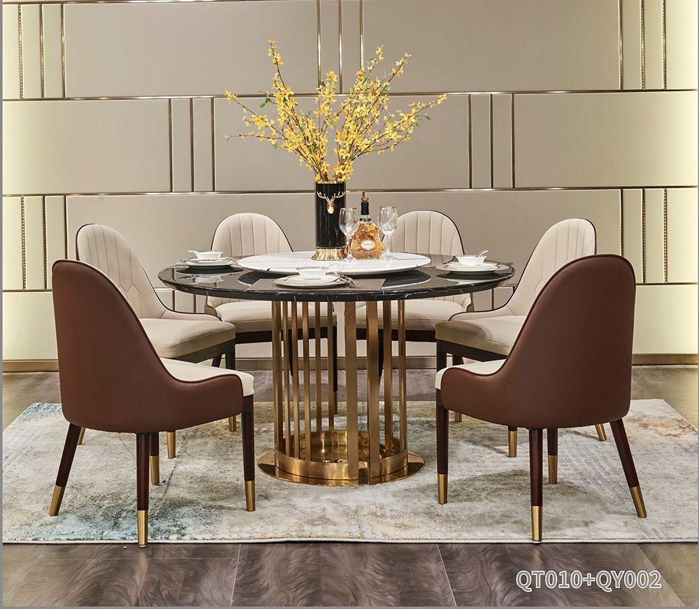 Round Table Dining Table Round Tables Designer Stainless Steel Designer Furniture Dining Room