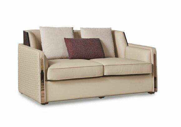 Sofa Couch Design Upholstery Modern Grey Textile Fabric Sofas 2 Seater Two Seater New