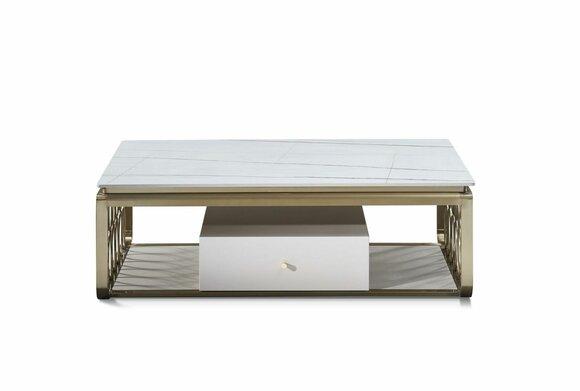 Coffee Table Side Table Living Room Tables Stainless Steel Side New 130x70cm