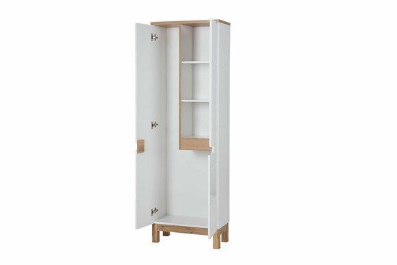 Bathroom cabinet tall cabinet storage bathroom white bathroom furniture 60cm