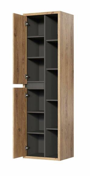 Suspended cupboard shelf tall cupboard cabinets cupboard bathroom furniture wood 50x35x170