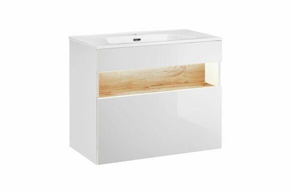 Vanity unit bathroom cabinets vanity units washbasin basin vanity unit 80cm