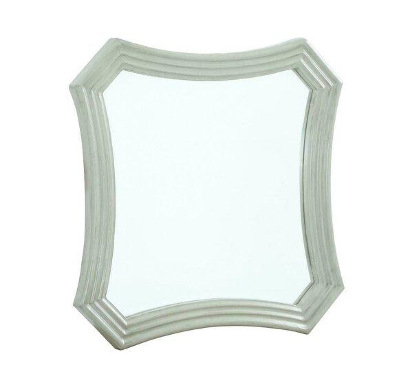 Bathroom mirror bathroom mirror mirror 80*80cm hanging mirror glass wall mirror new